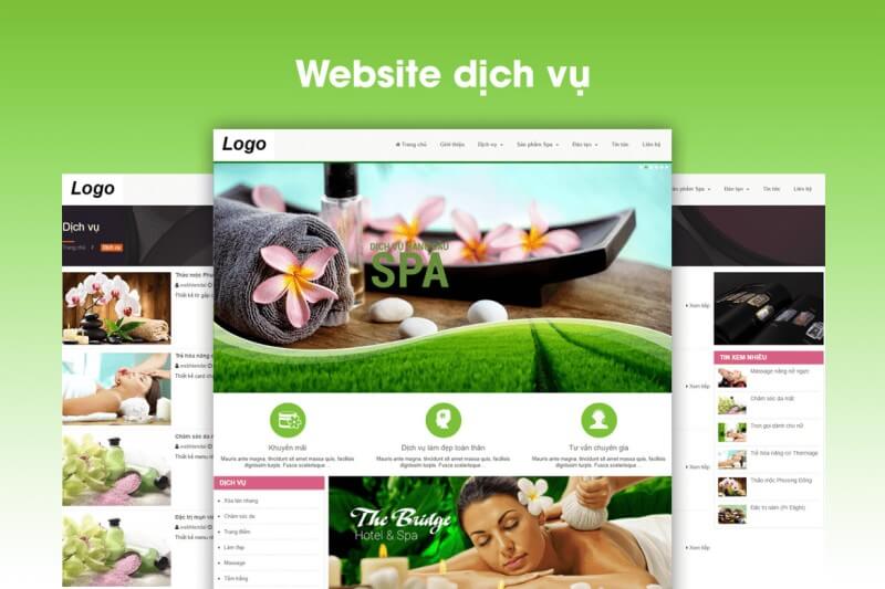 Thiết kế website spa chuyên nghiệp