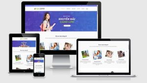 Thiết kế website trung tâm ngoại ngữ