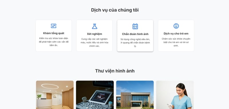 Bố cục Landing Page
