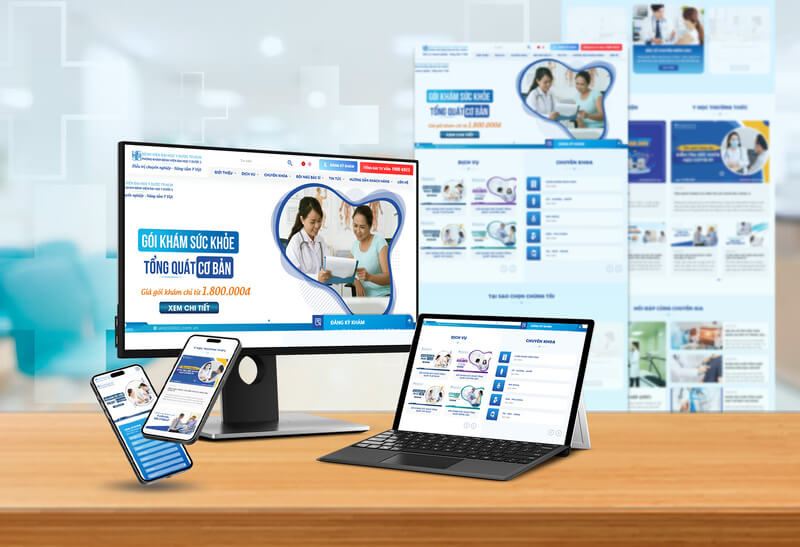 Lợi ích khi thiết kế website phòng khám