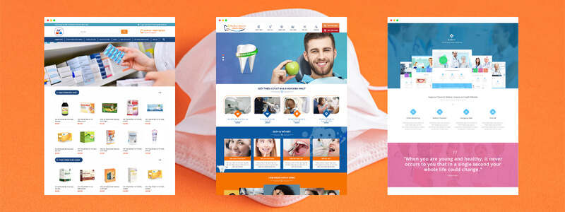 Tính năng website y tế