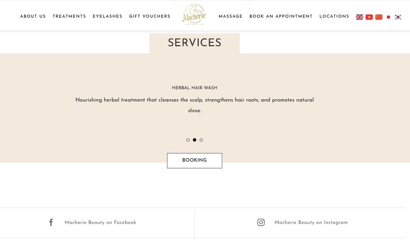 Macherie Beauty cũng định hướng như vậy.